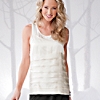 Silk Tiered Blouse